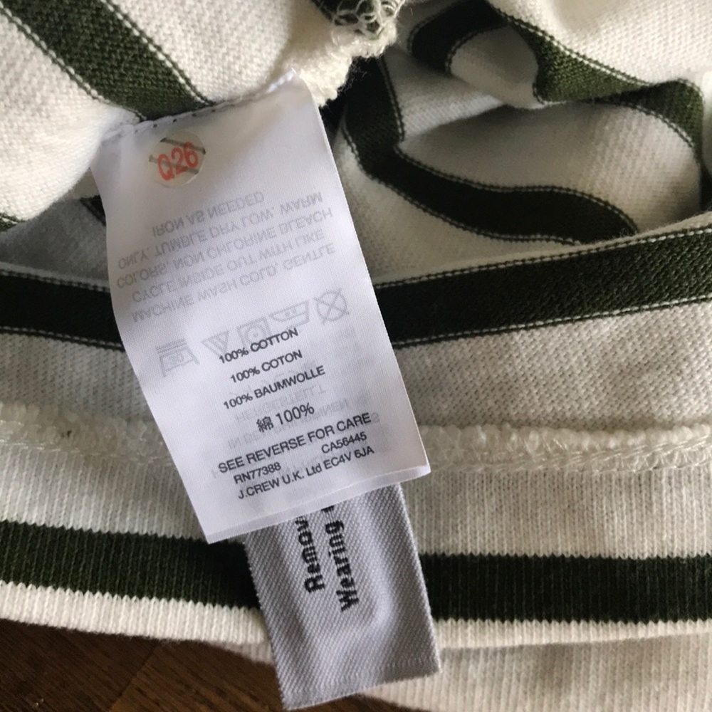 J. Crew Striped Mock Turtleneck - Picture 5 of 5